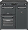 Stoves Richmond 90Ei TCH 90cm Electric Range Cooker with Induction Hob - Anthracite - A/A/A Rated