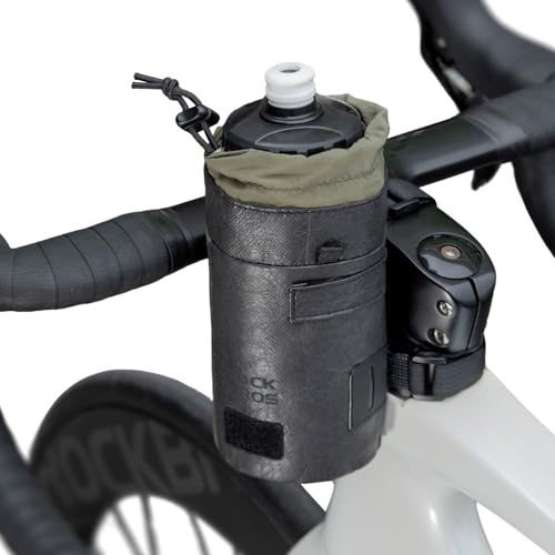 ROCKBROS Lenkertasche Fahrrad 0,7L Bikepacking Feedbag Snack-Pack | Kompakte Fahrradtasche für Snacks und Zubehör mit Befestigung am Lenker oder Sattel, ideal für MTB, Rennrad und Faltrad
