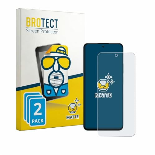 BROTECT Entspiegelungs-Schutzfolie für Honor Play 80 Pro (2 Stück) Matte Displayschutz-Folie, Anti-Reflex, Anti-Fingerprint