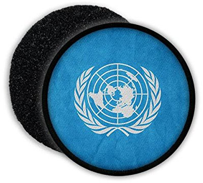 Copytec Patch Vereinte Nationen Organisation des Nations United Nations Organisation Englisch Französisch Wappen Aufnäher Emblem #20828