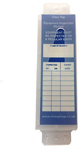 Grehge Tag Insert WITH Holder Equipment Inspection Record LADDER TAGS