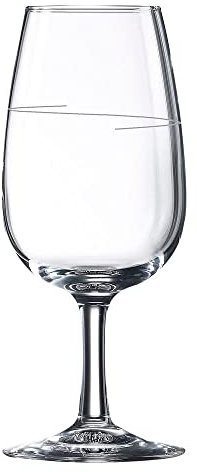 Arcoroc Verre A Pied Forme INAO VITICOLE 21,5 CL JAUGÉ 12,5 CL ET 14,5 CL
