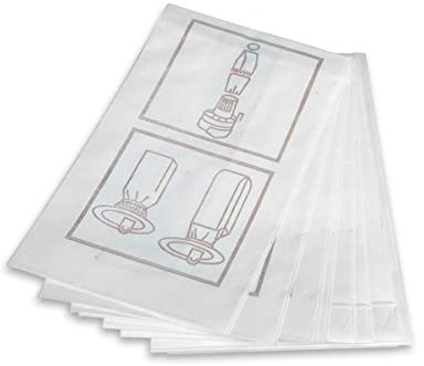 10 Motorschutzbeutel, Sicherheitsfilter - für Gewerbe-Staubsauger Ersatz für Swirl UNI 100, P 51 M -Made in Germany-