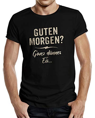 T-Shirt für Morgenmuffel - Guten Morgen? Ganz dünnes EIS