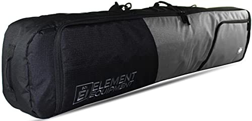 Element Equipment Deluxe gepolsterte Snowboardtasche - Premium High End Reisetasche grau Ripstop 157