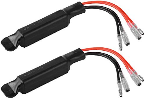 L & P Car Design B549 2 Stück Premium Leistungswiderstand Lastwiderstand Widerstand für SMD LED Miniblinker Mini Blinker für richtige Blinkfrequenz 21W 7ohm 12V