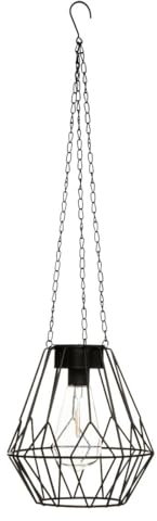 Atmosphera - Lámpara solar suspendida Flave Negro - A.24 cm