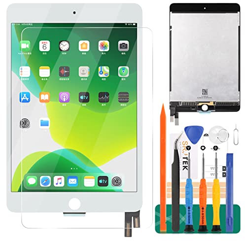 Per iPad Mini 4 7.9 Sostituzione Dello Schermo 2015 A1538 A1550 Display LCD Touch Screen Digitizer Assemblea Completa Pannello di Vetro Matrice Parti Kit (Bianco)