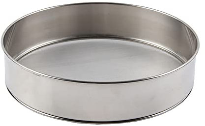 XIANGLONGY 60 Mesh Mehlsieb Edelstahl, 15 * 4.5 cm Feinmaschig Mehlsieb für Mehl, Reis, Getreide, Bohnen, Obst und Gemüse