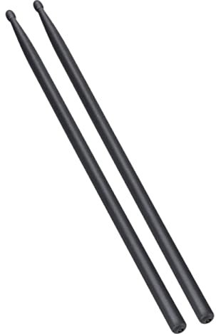 Trjgtas 1 par de palillos de carbono 5A antideslizantes baquetas para batería profesionales accesorios para percusión para instrumentos musicales