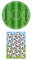 Dekozauber24 2er Set Fußball Essbarer Tortenaufleger 20cm + 20x Essbare Muffinaufleger, aus Oblate, Tortendeko Kindergeburtstag Fussball Motto