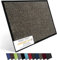 Entrando Fußmatte 120x180 cm – Schmutzfangmatte für Innen & Außen, rutschfest & pflegeleicht – Vorleger Teppich für Flur, Haustür & Vorzimmer – Robust & farbecht (Braun Schwarz)
