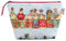 bettina bruder - Kosmetiktasche Fruit Ladies blau bunt - Schminktäschchen