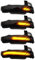 Indicatore di direzione Freccia Specchietto laterale LED Compatibile con Luce Dinamico Progressivo Fumè Nero Side Marker Dynamic (Per Grand Cherokee)