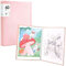 A3 Storage Book 60 Pockets for Diamond Painting Kits Diamond Art Store Box Display Book Art Folder Portable Storage Folder Portfolio for Artwork Drawing Report Pink