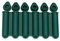 EIOLWJIEO Ice Cube Stick Tray Freezer Tube Icing Making Mould DIY Mold Washable Fridge Freezing Maker for Household Party, Dark Green
