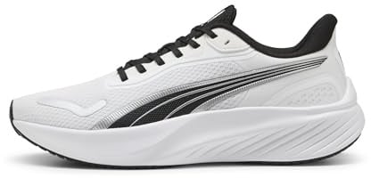 Puma Unisex Pounce Lite Straßen-Laufschuh, White Black, 36 EU