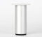 PUTOAHAO 4 Pied de Meuble,Pieds de Meuble Aluminium,Pied Meuble (Diamètre 38mm),Pied Reglable pour Meuble,Pied de Meuble Reglable,Pieds pour de Meuble Cuisine Armoires Table Réglables (Blanc, 10 cm)