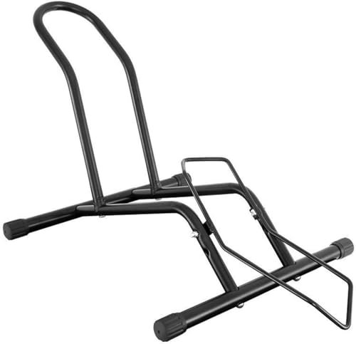 Stryser Supporto per parcheggio biciclette, supporto per bicicletta, supporto per bicicletta, supporto da pavimento, per parcheggio portatile, compatibile con bici da corsa e MTB 20-29,5