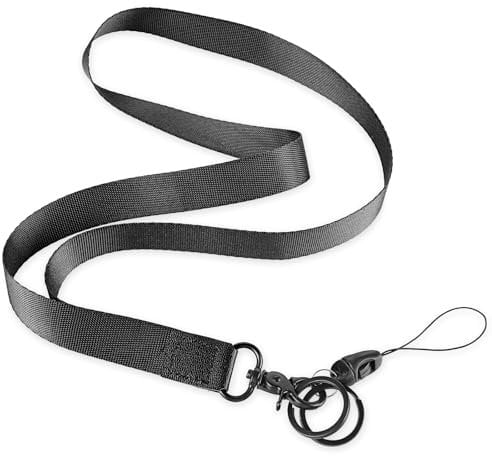 Sibba Umhängeband Handschlaufe Lanyards Schlüsselband mit Karabiner Wristlet Handgelenkband Schlüsselanhänger Sicherheitsverschluss Lanyard Strap Ausweishalter Ausweis Handy Kamera Studentenausweis