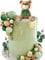 Tortendeko Bär Grün, 28 Stück Teddybär Kuchen Dekoration Bär Kuchen Deko Torten Deko Bär Cake Topper Babyparty Tortendeko Kugeln Bär Geburtstagstorte Deko für Baby Dusche Hochzeit Geburtstag Babyparty