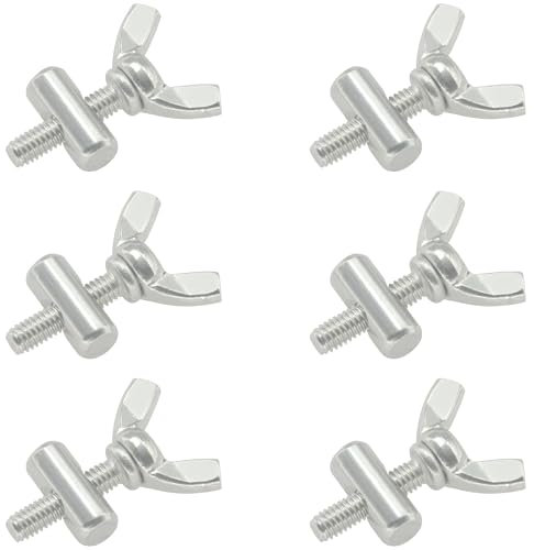 DDHOMIN 6 PCS Awning Accessory Kit,304 Stainless Steel Awning Rail Stoppers for RVs,Camping Tents,and Equipment