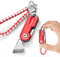 Regalo Uomo 2in1 Coltello Multiuso con Apribottiglie, Portachiavi, Campeggio Accessori Utili, Regali di Natale, Regalo Uomo Compleanno, Regalo Anniversario per Lui