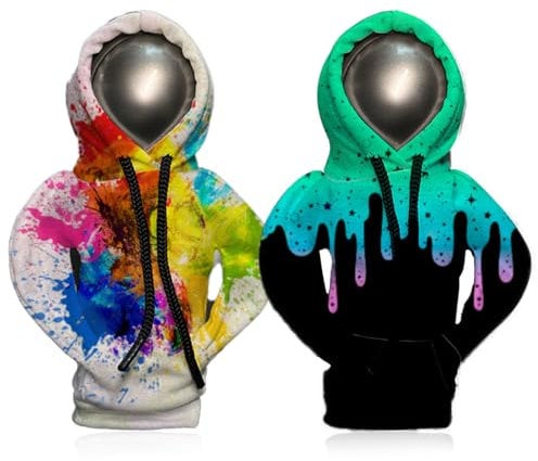2 Stück Schaltknauf Hoodie, Schalthebel Hoodie, Schaltknauf Abdeckung, Hoodie Schaltung, Lustige Hoodie Schalthebeldekoration, Schalthebel Autoknaufabdeckung, Hoodie Schaltknauf Für Autodekoration