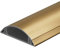 YLLSMGS Metal Cable Protector 39in Long Strong Self-Adhesive Floor Cord Covers for Offices Homes Warehouses Outdoor Courtyards(Gold,28 * 10mm/1.1 * 0.39in)