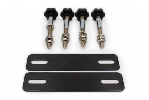 IYC4x4 Sandbleche Offroad 2er Set – Anfahrhilfe & Bergehilfe für SUV, 4x4, Camping – Traktionshilfe Auto bei Sand, Schlamm & Schnee – Tragkraft 10 t – Halterung für Sandbleche