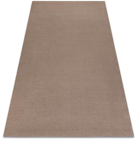 rugsx Wollteppich TEXTURA 488.04.LA600 OSTA - modern - Linien, geometrisch strukturell braun 200x300 cm