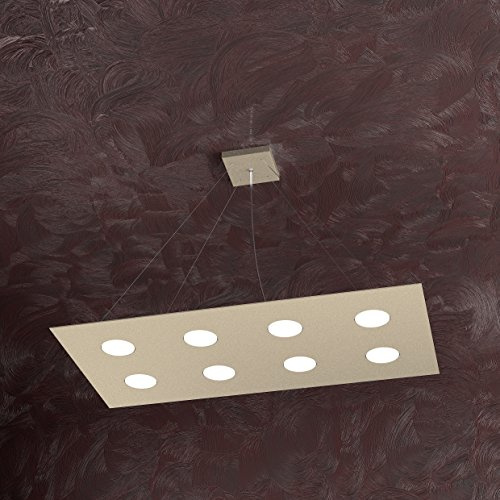 LED-Leuchte mit 8 Lichtern aus Metall modernes Design