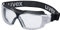 Uvex Pheos CX2 Supravision Extreme Schutzbrille - Transparent/Schwarz-Weiß