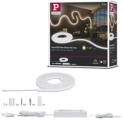 Paulmann 70963 MaxLED Flow Basisset 3m Warmweiß 37 Watt