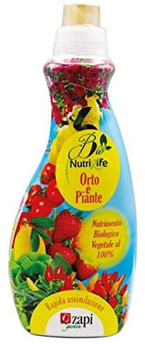 ZAPI Concime Nurilfe Bio Orto e Piante Liquido Lt.1
