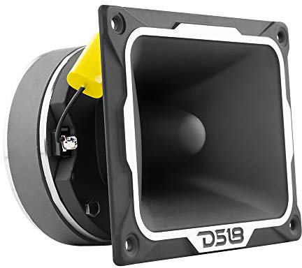 DS18 PRO-TWX5 Super-Bullet-Hochtöner aus Aluminium, 3,8 cm VC, 500 W Max, 250 W RMS, 4 Ohm mit integriertem Crossover, Top-Hochtöner für Pro-Audio- und Voceteo-Systeme (1 Lautsprecher)