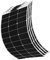 400W Panneau Solaire 12V Module de Panneau Solaire Monocristallin Flexible 4 pcs 100w Ultra mince et étanche pour camping-car, toits, batterie 12V et surfaces inégales(4 * 100W)