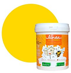 Peinture ruche apiculture naturelle Natura - 1L, Jaune Citron