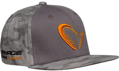 Savage Gear Flex Fit Camo Cap One Size Camo/Grey
