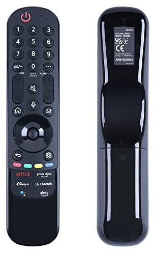 MR22GA AN-MR22GA AKB76039902 Magic Replacement Voice Remote Control Compatible for LG Smart TV Most 2022 Models with Netflix Prime Video Disney Alexa Buttons