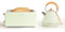 CREATE/PACK TOAST RETRO XL + KETTLE RETRO L/Tostadora de pan verde pastel con hervidor de agua verde pastel/Hervidor de 1,7 L