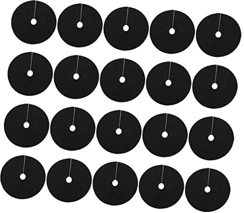 SEWOART 40pcs Tree Mulch Mats Sturdy Control Fabric for Garden Round Anti-grass Cloth