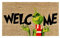 KOOMAL Grinchs Christmas Welcome Mat, Non-Slip Indoor Outdoor Door Rug for Front Door Holiday Decorations (B)
