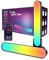 ZUUKOO LIGHT Smart Flow Light Bar, RGB Smart LED Lamp with Multiple Lighting Effects and Music Modes, 10W LED TV Backlights, Mood Light, Ambient Lighting for Gaming, Movies, PC, TV