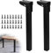 Supaway Lot de 2 Pieds de Table pliants Pratiques Pied de Table Rabattable Pieds de Support pliants Pieds de Rechange Pieds de canapé Pliables pour lit Armoire Ordinateur Portable Meubles DIY, 30cm