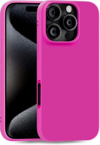 MyGadget Cover compatibile con iPhone 16 Pro - Custodia Protettiva in Silicone Morbido – Case TPU Flessibile - Ultra Protezione Antiurto & Antigraffio - Pink