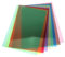 BELLIFFY 9 Stück Blätter Farbige PVC-Folie Fotografie Gele Farbfolie für Lichter Farbfilm für die Beleuchtung Taschenlampe Lichtfilter im Klassenzimmer Beleuchtungsfilter-Kit Colorful