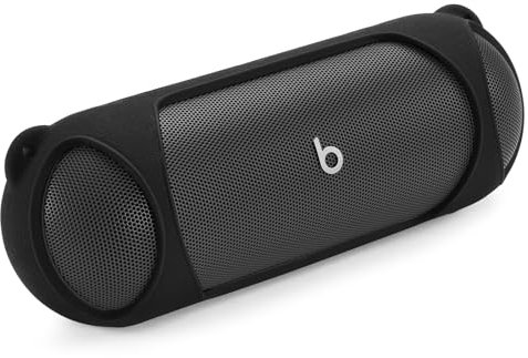 Hzycwgone Silicone Case for Beats Pill Wireless Bluetooth Speaker,Travel Carrying Protective Cover Skin Shell Holder w/Shoulder Strap for Beats Pill Portable Speaker(Black)