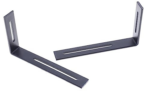 KONTONTY 2 stücke Heavy Duty Tor Ecke Klammer Halterung für Möbel Ecke Klammer Unterstützung