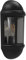 4lite Outdoor Half Wall Lantern (Black) IP65 Rated Exterior Wall Lamp with 1X Smart E27 Filament Bulb - 4L2/7000-4Yr Guarantee